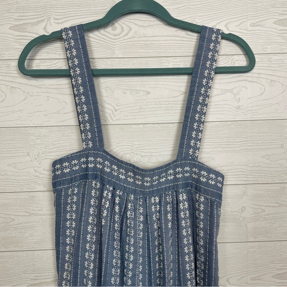 Seafolly Splendour Dobby Jumpsuit Denim Chambray Size XS - Picture 5 of 9